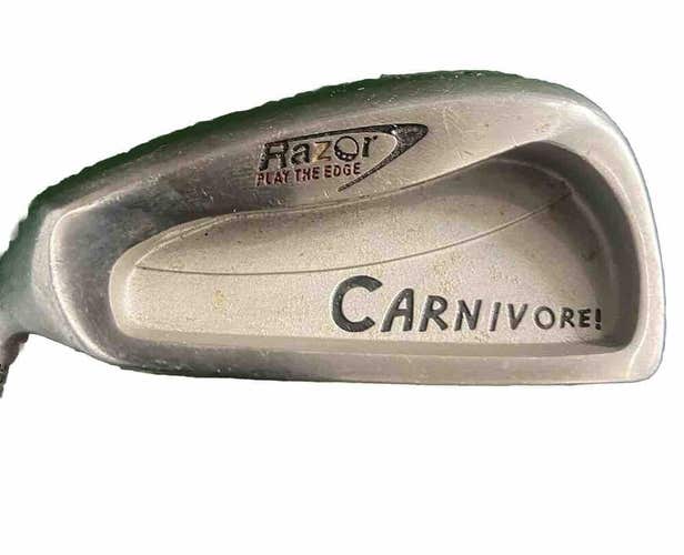 Razor Golf Gap Wedge 52* Carnivore! LH Stiff Steel 35.5" Nice Grip Single Club