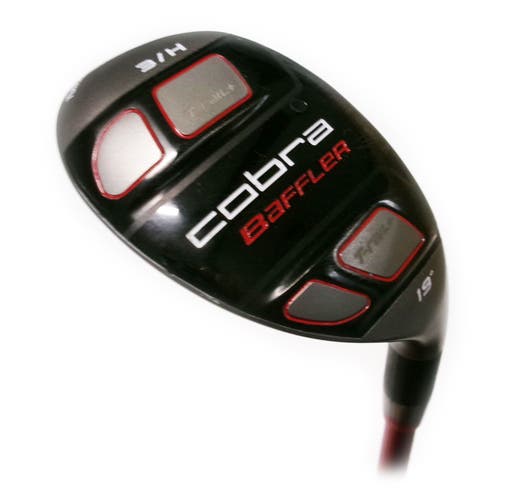 Cobra Baffler T-Rail+ 19* 3 Hybrid/Rescue Graphite Design 65g Senior Flex