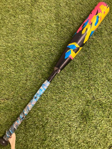 Used 2023 DeMarini Zoa Glitch Bat USSSA Certified (-8) Composite 23 oz 31"