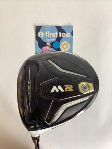 TaylorMade M2 Lefthanded LH Driver 10.5* With Fujikura Regular Graphite Shaft