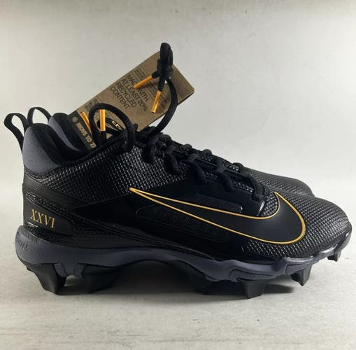 Nike Alpha Menace 4 Saquon Barkley Football Cleats Black Size 5 Y HF4325-001