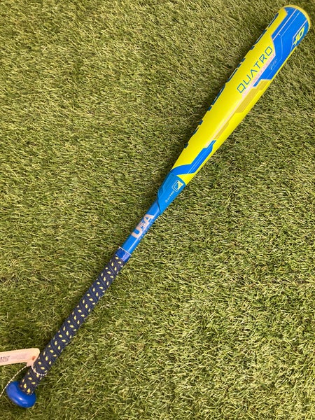 Used 2018 Rawlings Quatro Bat USABat Certified (-10) Composite 21 oz 31"