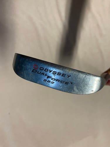 Silver Used Men's Odyssey Blade Dual Force 882 Right Handed Putter