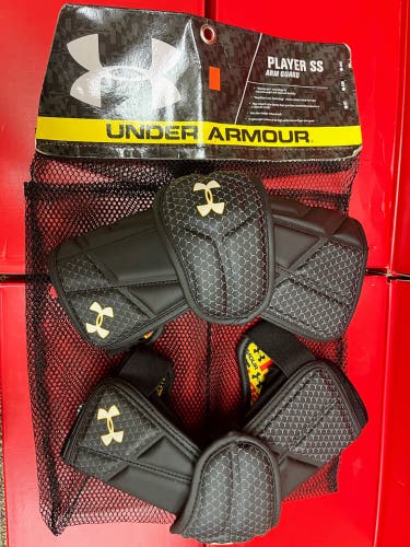 Black New Under Armour Player SS Arm Guard