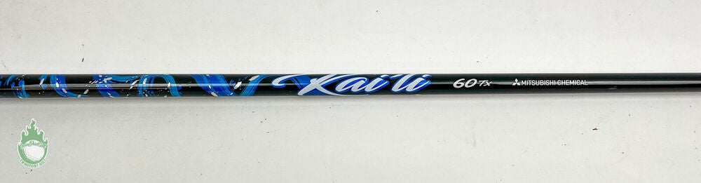 Used Mitsubishi Chemical Kai'li Blue 60g TX-Stiff Flex Driver Shaft Taylormade