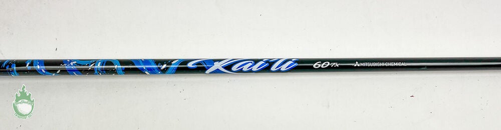 Used Mitsubishi Chemical Kai'li Blue 60g TX-Stiff Flex Driver Shaft Taylormade