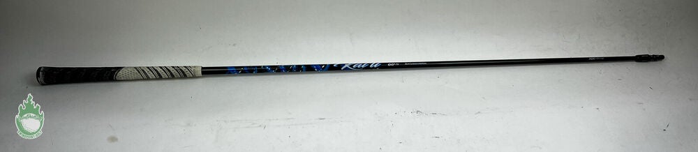 Used Mitsubishi Chemical Kai'li Blue 60g TX-Stiff Flex Driver Shaft Taylormade