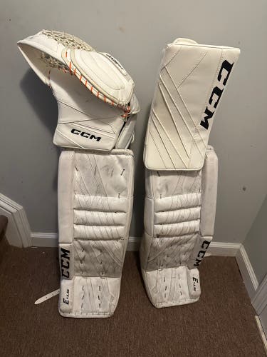 CCM Hockey Full Goalie Set 26” + 1 - Brand New Glove + Blocker