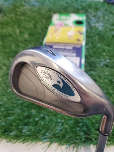 Callaway Big Bertha Hawk Eye 4 Iron Graphite Stiff Shaft