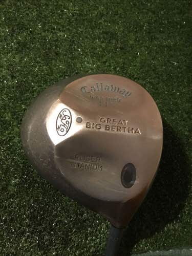 Callaway Ladies Great Big Bertha War Bird Ruger Titanium 11* Driver Graphite