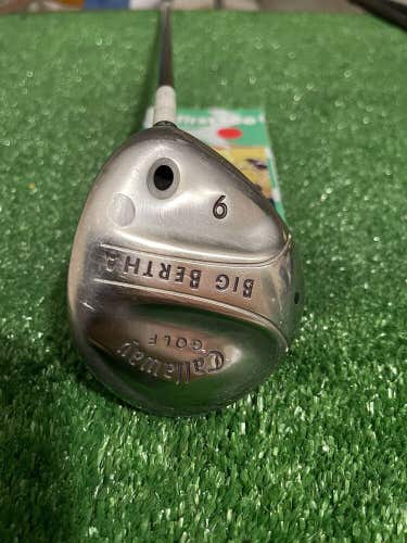 Callaway 2004 Ladies Big Bertha Nine 9 Wood Graphite Shaft