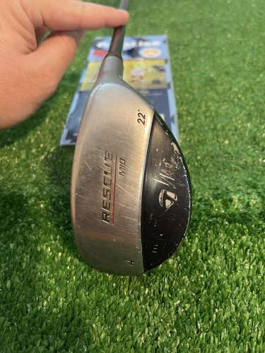 TaylorMade Rescue Mid 22* 4 Hybrid Regular Graphite