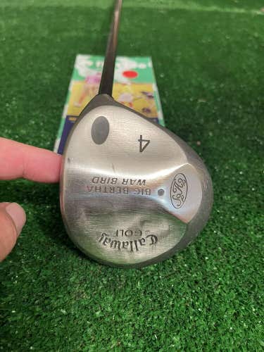 Callaway Big Bertha War Bird 4 Wood RCH Regular Graphite Shaft