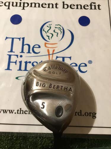 Callaway Ladies 2004 Big Bertha 5 Wood Graphite Shaft