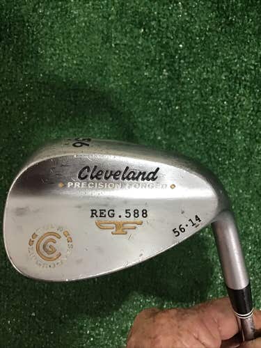 Cleveland Reg 588 Precision Forged SW 56* Sand Wedge Steel Shaft