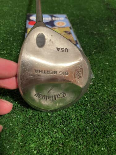 Callaway Big Bertha 7 Wood USA Memphis 10 Steel Shaft