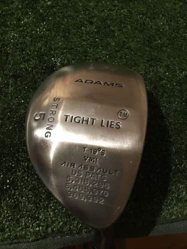 Adams Ladies Tight Lies VMI Air Assault Strong 19* 5 Wood Steel Shaft