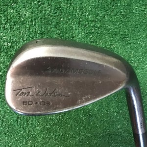 Adams Golf Tom Watson LW 60* Lob Wedge Steel Shaft