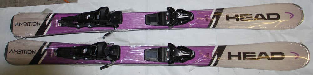 NEW Head Ambition 130cm R Skis with adjustable Bindings SR10 tyrolia