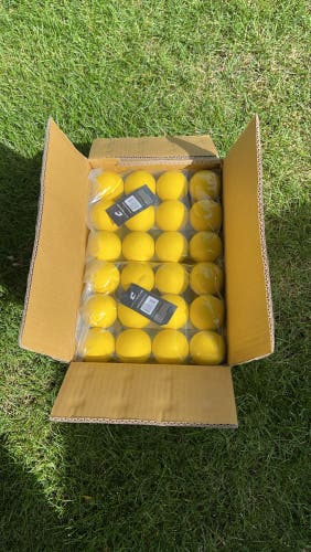 120 New Yellow Lacrosse balls