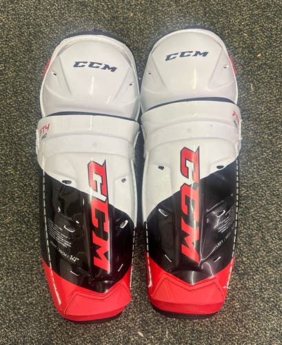 Used CCM Jetspeed FT4 pro 14" Shin Pads