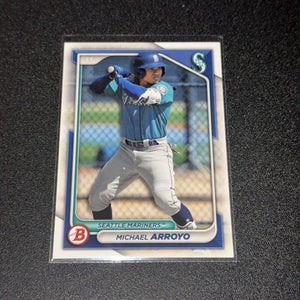 Michael Arroyo Seattle Mariners 2024 MLB Bowman Prospects Base #BP-97