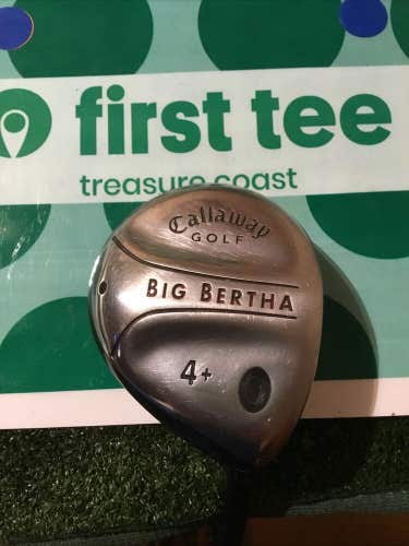 Callaway Big Bertha 2002 4+ Wood Firm Graphite Shaft