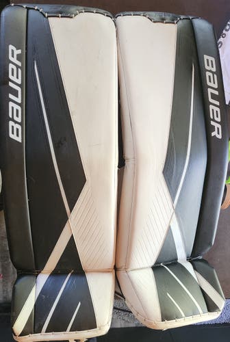 Large Bauer  Supreme 3S Goalie Leg Pads