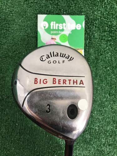 Callaway 2004 Big Bertha Fairway 3 Wood Regular Graphite Shaft