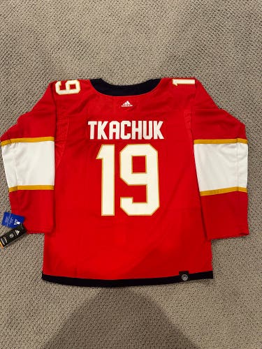 Matthew Tkachuk Florida Panthers Home Jersey size 52/Large With SCF patch