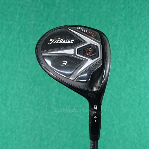 Titleist 915Fd 15° Fairway Wood 3 Aldila RIP 60 Graphite Stiff