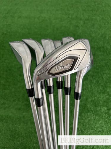 LH Titleist T400 Iron Set 5-43 / Fubuki 50 Regular Graphite