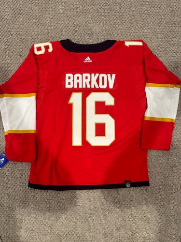 Aleksander Barkov Florida Panthers Home Jersey size 50/medium With SCF patch