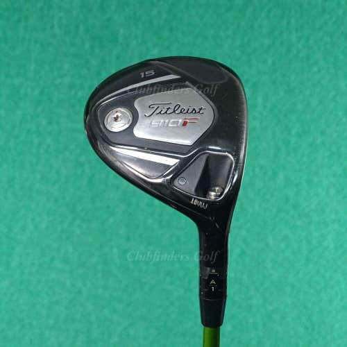 Titleist 910F 15° Fairway Wood Aldila Wasabi 60-S Graphite Stiff *Dent*