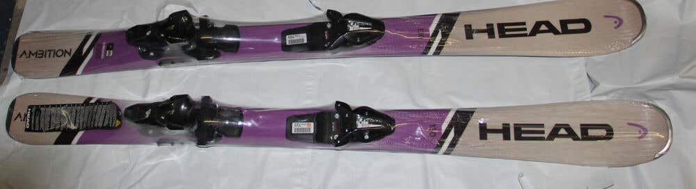 NEW Head Ambition 130cm R Skis with BYS10 Bindings fit 23.5-26.5 mondo