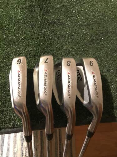 Adams GT2 Tight Lies 6-9 Irons Set Regular & Stiff Steel Shafts