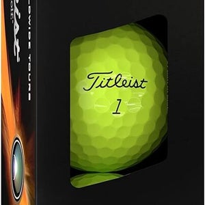 Titleist Golf Premium Golf Ball 3 Ball Sleeve - #1 Ball in Golf - Pro V1 Yellow