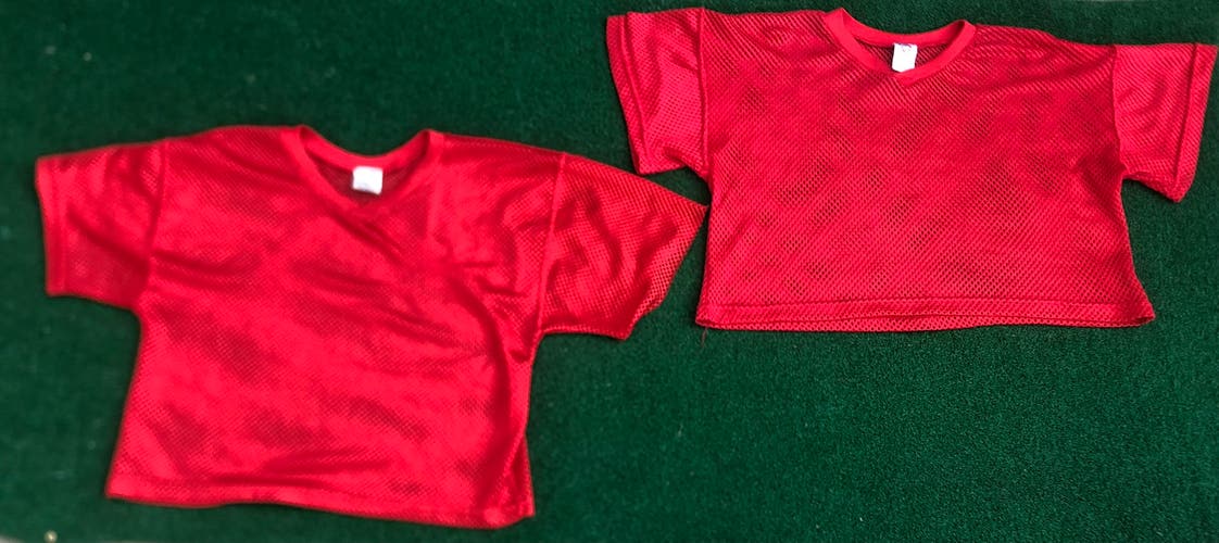 (2) Nylon Net Football Practice Jerseys