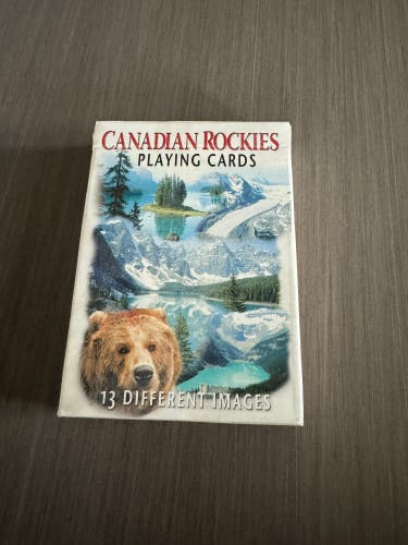 PLAYING CARDS: Canadian Rockies Themed