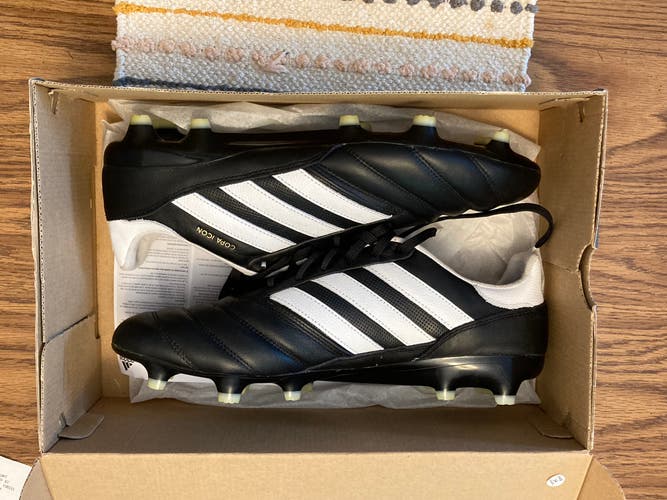 Black New Size 12 (Women's 13) Men's Adidas Copa Turf Cleats Cleats