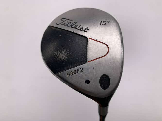 Titleist PT 906F2 3 Fairway Wood 15* Fujikura Speeder Stiff Graphite Mens RH