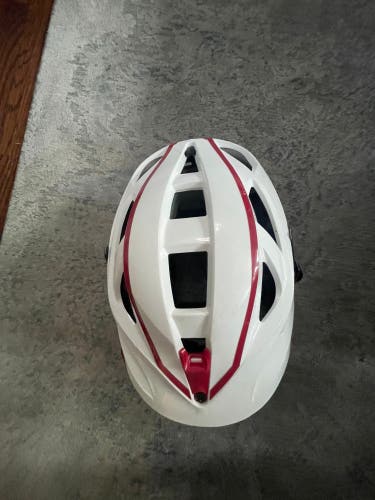 Cascade S Lacrosse Helmet with Chrome Red cage