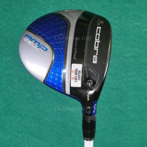 Cobra AMP Cell Blue Fairway Wood FWY 3-4 Fujikura Fuel 60g Graphite Stiff