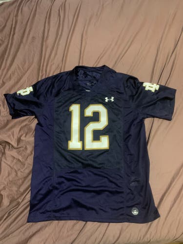Vintage University of Notre Dame #12 Football Jersey