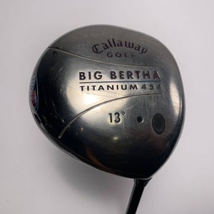 Callaway Big Bertha Titanium 454 Driver 13* Big Bertha Gems 55 Ladies RH