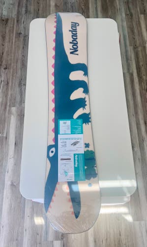 Nobaday 148 Juicy Dino Women’s True Twin Snowboard New Still In Wrap