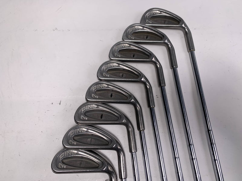 Ping Eye Iron Set 2-9 Black Dot Karsten ZZ-Lite Regular Steel Mens RH