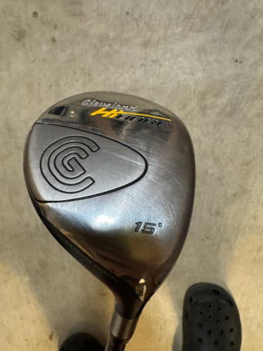 Used Men's Cleveland Right Handed 15 Loft Hi-Bore Fairway Wood