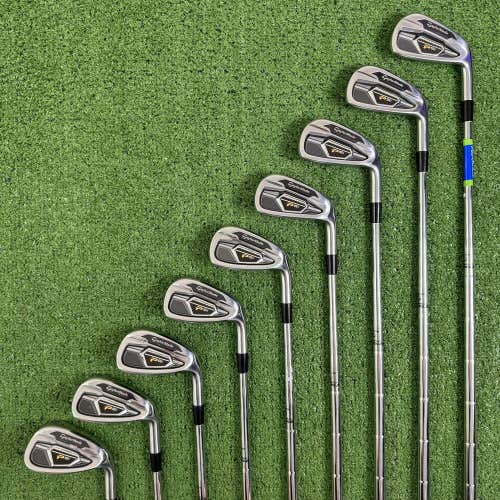 TaylorMade PSI 4-PW AW SW Iron Set Dynamic Gold SL S300 Stiff Flex RH