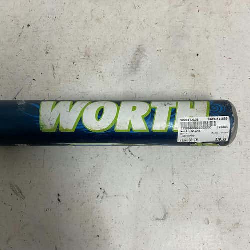 Used Worth Storm 30" -13 Drop Fastpitch Bat